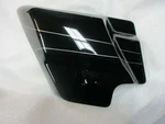 Harley Davidson Oem Vivid Black Left Side Cover Silver Pin Stripes 57200077DBX. Fixed Price $60.00.