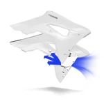 Cycra Powerflow Radiator Shroud White Honda CRF250R 18-21 Black 1CYC-1889-42. Fixed Price $70.99.