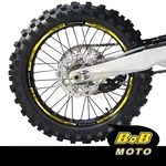 Yellow Camo Dirt Bike Rim Wraps Sticker For Honda Crf 250F 19-21 20. Fixed Price $27.79.