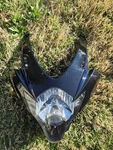 2006-07 Suzuki Gsxr 750 Front Cowl Nose Fairing With Headlamp. Fixed Price $150.00.