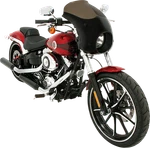 Memphis Shades Bullet Fairing & Polished Mount Kit For 2013-2017 Harley Breakout. Fixed Price $359.90.