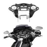 Glossy Black 6.5"DOUBLE Din Inner Batwing Fairing For Harley Touring 1998 - 2013. Fixed Price $290.95.