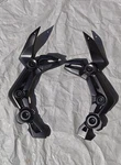 Kawasaki Z900 2017 2018 2019 Pivot Cover Frame Footboard 140930510 140930509. Fixed Price $28.14.