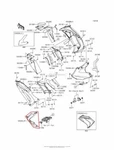 New Oem Kawasaki Ninja 650 Lower Left Cowling Black. Fixed Price $264.95.