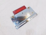 2001 Victory V92 Deluxe Cruiser Chrome Rear License Plate Mount Bracket. Fixed Price $24.95.