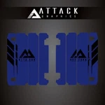 Attack Graphics Renegade Radiator Louver Decals Blue. Fixed Price $26.95.