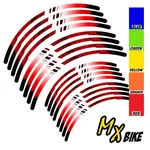 Shade Dirt Bike Rim Wraps Sticker For Kawasaki Klx 300R 97-07 04 05 06. Fixed Price $27.79.