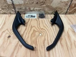 Ducati Monster 937 Rear Passenger Grab Handle Set #96781571AA Oem. Fixed Price $241.05.