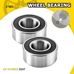 1X Axle Sealed Wheel Bearings Kit Front / Rear 9247 For Harley Touring 2000-2007. Fixed Price $23.99.