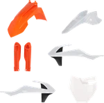 Acerbis Full Fits Replacement Body Kit - '17 Orange/white/black 2980585569. Fixed Price $164.16.