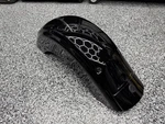 2015-2023 Harley-davidson Touring Rear Fender Vivid Black Oem 60575-10A. Fixed Price $149.95.