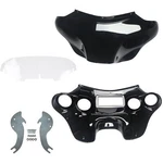 Black Outer & Inner Fairing For 1986-2015 Heritage Softail Flstc Classic. Fixed Price $335.95.
