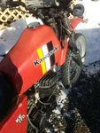 1980 Kawasaki Ke 175 Fuel Gas Tank. Fixed Price $180.00.