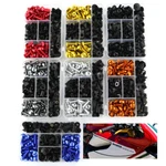 Motorcycle Full Cowling Fairing Bolt Body Screws Kit Speed Nut Fit For Honda. Fixed Price $16.47.