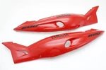 Yamaha YZF-600R Left & Right Rear Frame Tail Covers Cowling Fairing Panels Red. Fixed Price $89.90.
