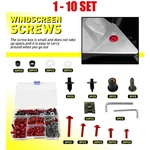 For Honda/suzuki Universal Red Body Fairing Bolts Fastener Clips Screw 190-1900X. Fixed Price $195.41.