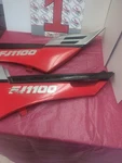 1984 - 1985 Yamaha FJ1100 Oem Left And Right Frame Side Cover Cowl Panel Pairs. Fixed Price $50.00.