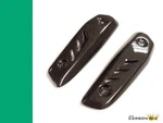 Triumph Street Triple 765 Carbon Radiator End Caps Covers Plain Gloss Weave. Fixed Price $120.90.