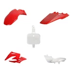 Polisport Mx Plastic Kit For Honda Crf 50F (2004-25) Motocross, Oem, Red/white. Fixed Price $125.99.
