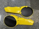Yamaha 80-81 YZ125G/H L/r Side Cover Nos 3R3-21711-01-98&3R3-21721-01-98. Fixed Price $549.99.