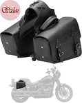Motorcycle Saddlebags Leather Side 12L Compatible With Sportster 883 1200. Fixed Price $110.27.