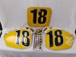 Oem 90-91 Honda CR250R 125R 98-98 CR500 Covers Number Plate 83510 83610-KZ3-700Z. Fixed Price $49.99.