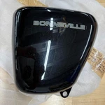 Triumph Bonneville Oem Sidepanel Lh Black With Gold Decal (T2309434-PR). Fixed Price $99.99.