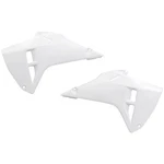 Ufo Radiator Shrouds Scoops Pair White Honda CRF250R CRF450R 2025-2026. Fixed Price $49.99.