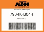 Ktm Genuine 79041013044 -. Fixed Price $87.77.