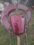 Gas Tank And Fenders From 2006 Honda Shadow VT750C. Fixed Price $800.00.