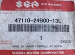 Suzuki Cover, Frame Right Side Silver 47110-24B00-13L #2075. Fixed Price $89.99.