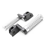 Pole Front 40MM Lowering Foot Pegs Silver For Buell XB12S Lightning 04+. Fixed Price $58.00.