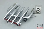 2005 Harley Electra Glide Cvo Luggage Rack Assembly Stealth Chrome #4138. Fixed Price $124.44.