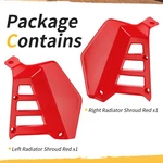 Red Radiator Shrouds For 1985-1986 Honda ATC250R 19030-HA2-670ZA 19035-HA2-670ZA. Fixed Price $38.99.