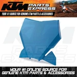 New Oem Ktm Start Number Plate Neptune Blue 125 250 300 350 450 Xcf Sxf 2024. Fixed Price $34.99.