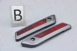 2017 Harley Street Glide Special Saddlebag Latch Faceplate Set Charcoal Denim. Fixed Price $59.44.