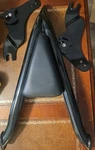 22 Tall Backrest Sissy Bar For Harley Touring Cvo Road Street Glide 2009-2021. Fixed Price $62.36.