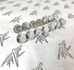 Diamond Cut Chrome Side Fairing Body Bolts (14 Pc) 99-07 Suzuki Hayabusa. Fixed Price $269.99.