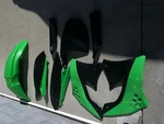 2010 09-12 Kawasaki KX250F Front Rear Fenders Radiator Plate Seat Side Covers.. Fixed Price $99.99.