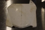 2002-2003 Honda Oem Front Number Plate Plastic Cover White. Fixed Price $21.00.