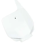 Factory Effex White Plastic Front Number Plate (11-73110). Fixed Price $29.67.