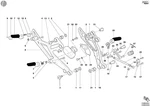 Ducati Monster Rh Heat Guard Front Step - 46010383A. Fixed Price $200.91.