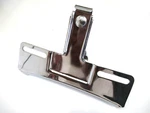 Chrome License Plate Bracket, Fits Most Harley Xl/bt, Oem #59983-75C, 59626-84. Fixed Price $20.00.