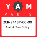 2CR-2413Y-00-00 Yamaha Bracket, Tank Fitting 2CR2413Y0000, New Genuine Oem Part. Fixed Price $40.33.