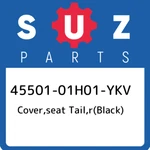 45501-01H01-YKV Suzuki Cover,seat Tail,r(black) 4550101H01YKV, New Genuine Oem P. Fixed Price $183.44.