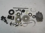 83 Suzuki GR650D Sprocket Clutch Rods Cover Tensioner Misc Engine. Fixed Price $75.00.
