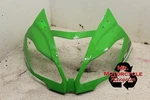 13 Kawasaki Ninja ZX6R 636 Green Oem Front Upper Nose Fairing Cowl Damaged B3-D. Fixed Price $56.25.