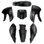 Black Plastics Fender Kit Cover Kawasaki KLX110 125 140 150CC Pit Dirt Bike. Fixed Price $37.59.
