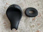Harley Davidson 04-06 Sportster Corbin Solo Seat With Back Rest HD-XL-ST-4-CS. Fixed Price $399.00.