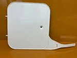 Vintage Honda CR125R CR250R Genuine Front Number Plate 61136-ML3-841 Nos. Fixed Price $128.00.